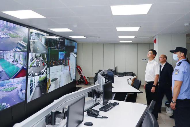 蔡紹剛院長帶隊檢查院機關安全保障及信息系統運行維護服務工作